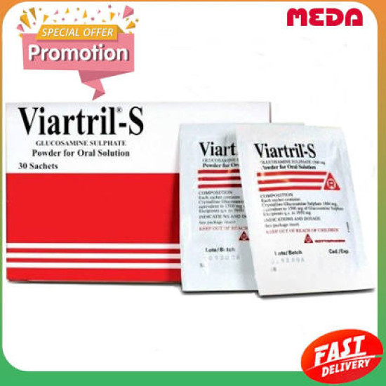 Viartril-S 1500 mg Powder Oral Glucosamine 30 sachets