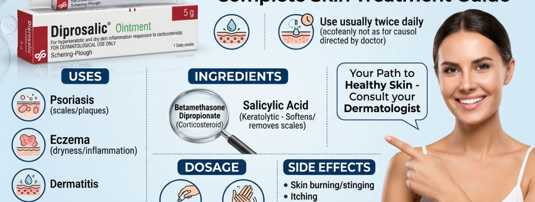 Diprosalic Ointment 5g: Uses, Ingredients, Dosage, Side Effects & Complete Skin Treatment Guide