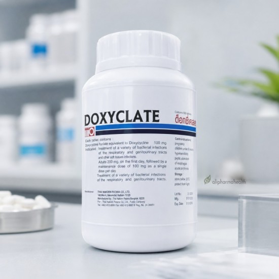 Doxycycline 100 mg Doxyclate 500 Capsules – Antibiotic for Bacterial Infections Doxycycline 100 mg Doxyclate 500 Capsules – Antibiotic for Bacterial Infections