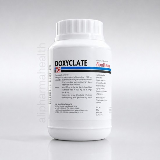 Doxycycline 100 mg Doxyclate 500 Capsules – Antibiotic for Bacterial Infections Doxycycline 100 mg Doxyclate 500 Capsules – Antibiotic for Bacterial Infections
