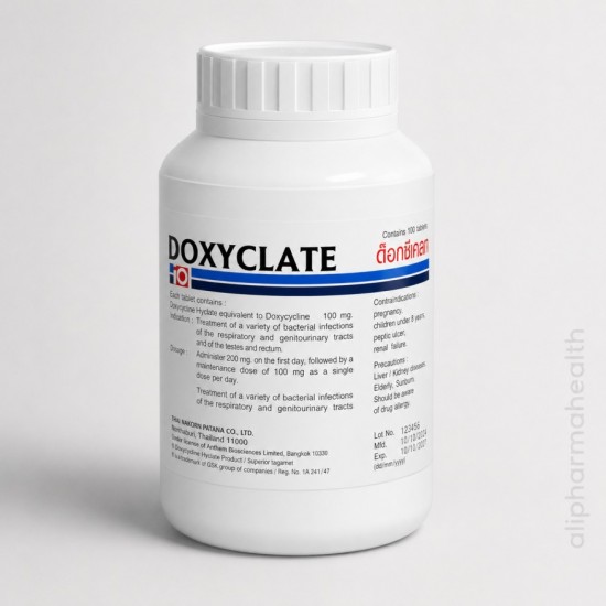 Doxycycline 100 mg Doxyclate 500 Capsules – Antibiotic for Bacterial Infections Doxycycline 100 mg Doxyclate 500 Capsules – Antibiotic for Bacterial Infections