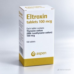 Eltroxin (Levothyroxine 100 mcg) 100 Tablets – Thyroid Hormone Replacement