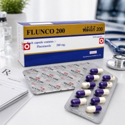 FLUNCO 200 Fluconazole 200mg 50 Capsules | Antifungal Medicine FLUNCO 200 Fluconazole 200mg 50 Capsules | Antifungal Medicine