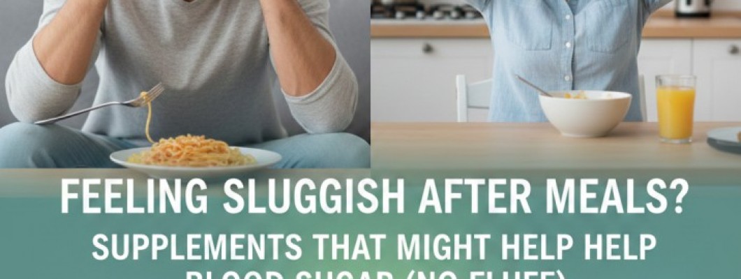 Feeling Sluggish After Meals? Supplements That Might Help Blood Sugar (No Fluff)