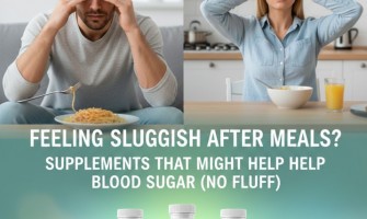 Feeling Sluggish After Meals? Supplements That Might Help Blood Sugar (No Fluff)