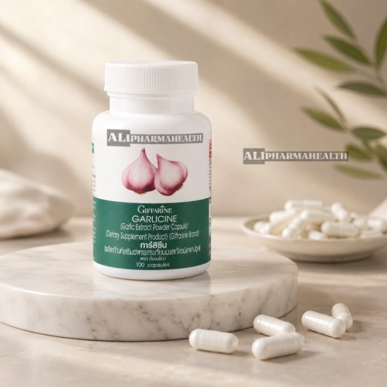 Garlicine Garlic Extract Powder Capsules | Dietary Supplement