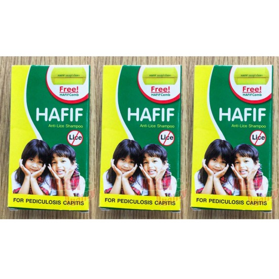 Hafif Anti-Lice Shampoo 50 ml (3 Boxes)