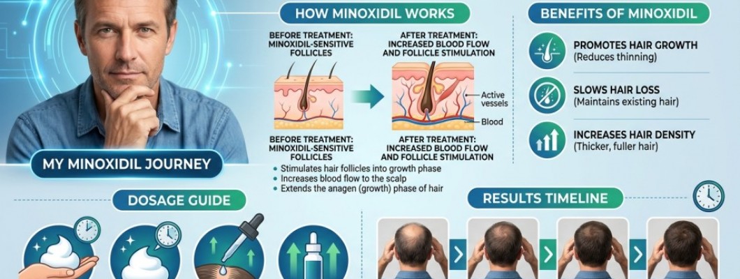 Hair Loss Treatment with Minoxidil: How It Works, Benefits, Dosage & Results Guide