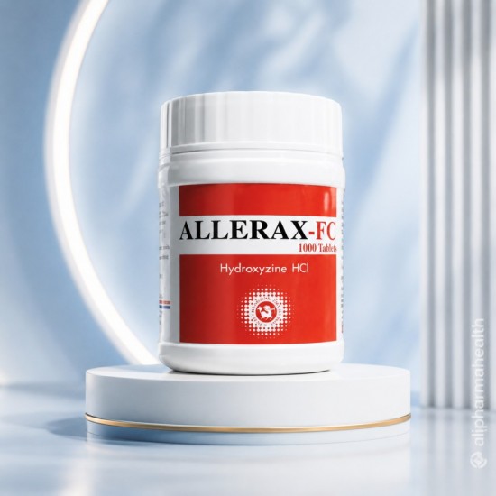 Hydroxyzine HCl 10mg Allerax-FC Tablets | Allergy & Itching Relief Hydroxyzine HCl 10mg Allerax-FC Tablets | Allergy & Itching Relief