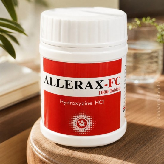 Hydroxyzine HCl 10mg Allerax-FC Tablets | Allergy & Itching Relief Hydroxyzine HCl 10mg Allerax-FC Tablets | Allergy & Itching Relief