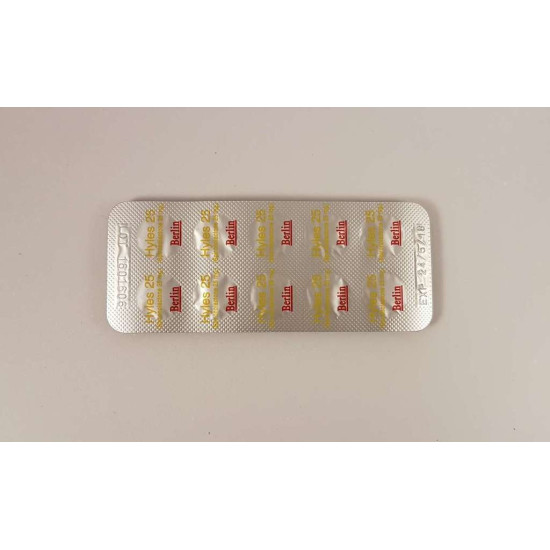 Hyles 25 mg Spironolactone 10 tablets