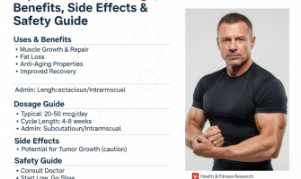 IGF-1 Long R3 Explained: Uses, Dosage, Benefits, Side Effects & Safety Guide