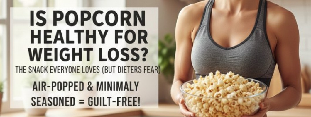 Is Popcorn Healthy for Weight Loss? The Snack Everyone Loves (But Dieters Fear)
