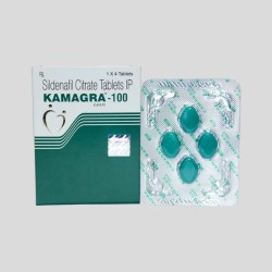 Kamagra Sildenafil 100 mg 4 Tablets – Erectile Dysfunction Treatment