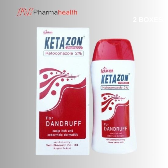 Ketazon Shampoo (Ketoconazole) 200 ml