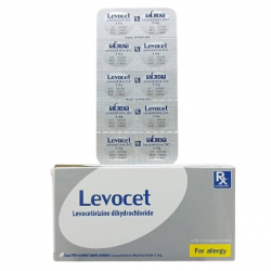 Levocet Levocetirizine Tablets (10 Tablets) – Non-Drowsy Allergy Relief