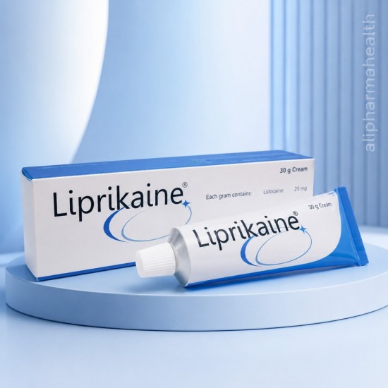 Liprikaine cream ( Lidocaine 5%) 30 g