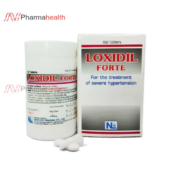 Loxidil Forte (Minoxidil) 10 mg 100 tablets ( 2 boxes)