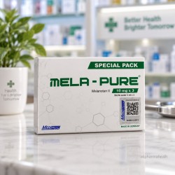 MELA-PURE Melanotan II 10 mg × 3 Special Pack with Sterile Water MELA-PURE Melanotan II 10 mg × 3 Special Pack with Sterile Water