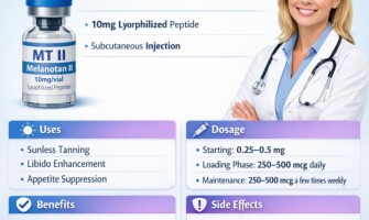 MT II Melanotan II 10mg/vial: Uses, Dosage, Benefits, Side Effects & Complete Guide
