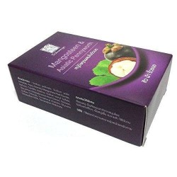 Herbal Soap Mangosteen & Asiatic Pennywort Sabunnga – Natural Skin Cleansing Soap