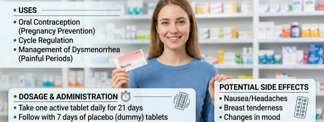 Mercilon 28 (Desogestrel & Ethinylestradiol) – Uses, Dosage, Side Effects & Complete Guide