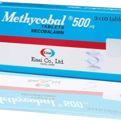 Methycobal 500 mcg Tablets – Mecobalamin Vitamin B12 Supplement (3 x 10 Tablets)