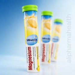 Mivolis Magnesium Effervescent Tablets – 4 Packs x 20 Dietary Supplements Mivolis Magnesium Effervescent Tablets – 4 Packs x 20 Dietary Supplements