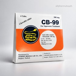 Niclosamide 500 mg CB-99 – Tapeworm Treatment | 6 Boxes