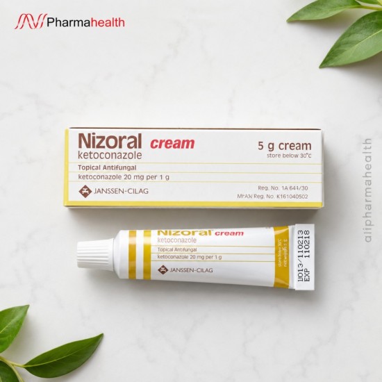 Nizoral Ketoconazole 2% Cream 5g – Antifungal Treatment for Skin Infections