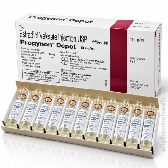Progynon Depot Estradiol Valerate Injection 10 mg/ml – Product Information Progynon Depot Estradiol Valerate Injection 10 mg/ml – Product Information