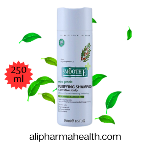 Smooth E Purifying Shampoo for Sensitive Scalp (250ml)