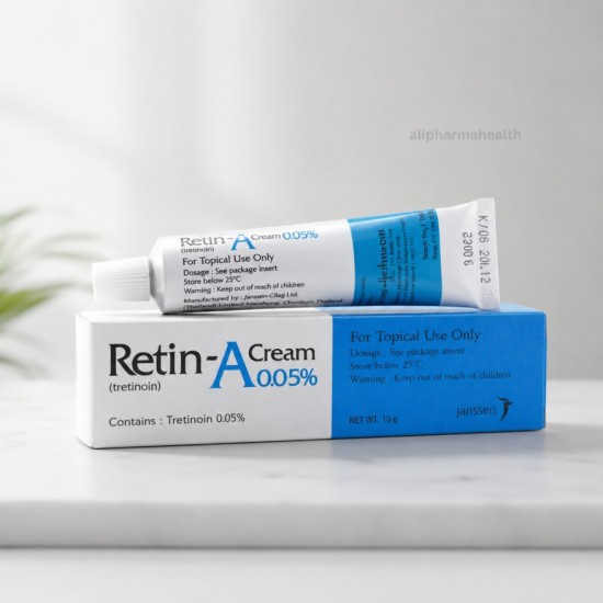 Retin-A Cream (Tretinoin 0.05%) 10g – Acne Treatment