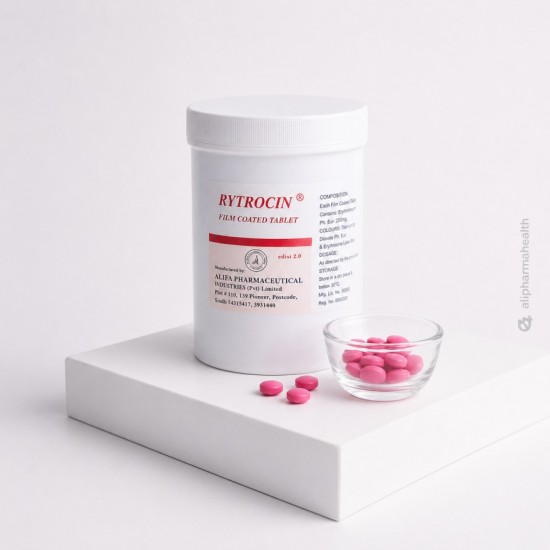 Rytrocin Film Coated 1000 Tablets – Erythromycin Antibiotic Rytrocin Film Coated 1000 Tablets – Erythromycin Antibiotic