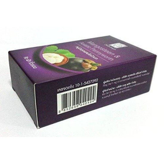 Herbal Soap Mangosteen & Asiatic Pennywort Sabunnga