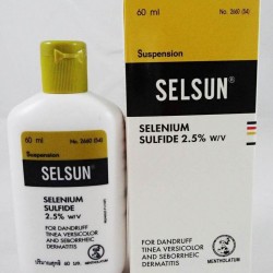 SELSUN Selenium Sulfide Shampoo 60 ml