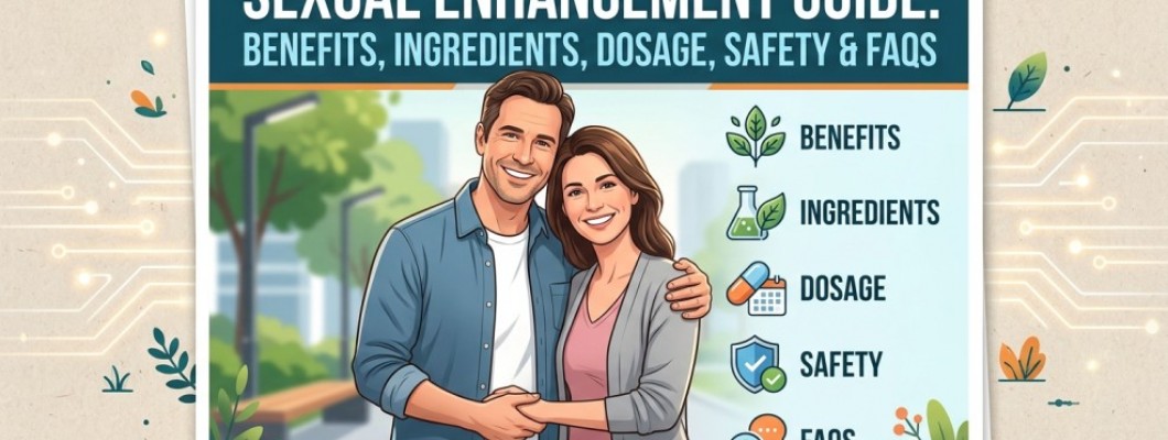 Sexual Enhancement Guide: Benefits, Ingredients, Dosage, Safety & FAQs Sexual Enhancement Guide: Benefits, Ingredients, Dosage, Safety & FAQs