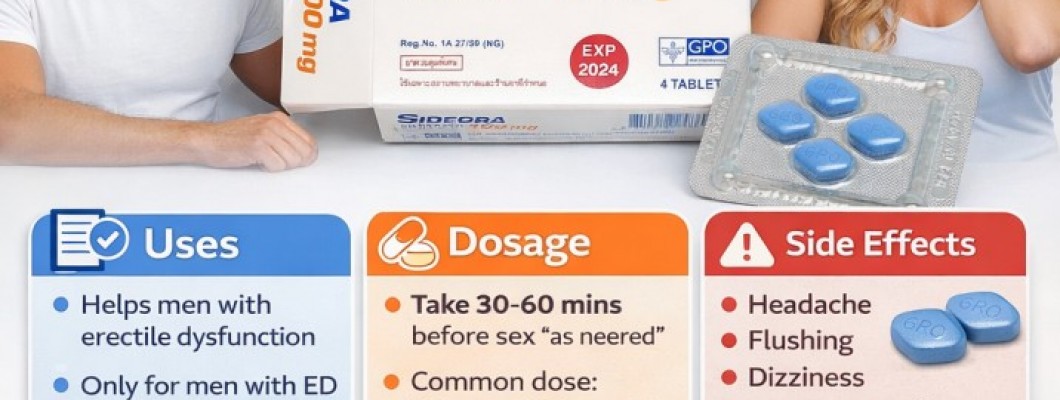 SIDEGRA Tablets: Uses, Dosage, Side Effects, Ingredients & Safety Guide