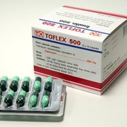 CEPHALEXIN 500 MG TOFLEX