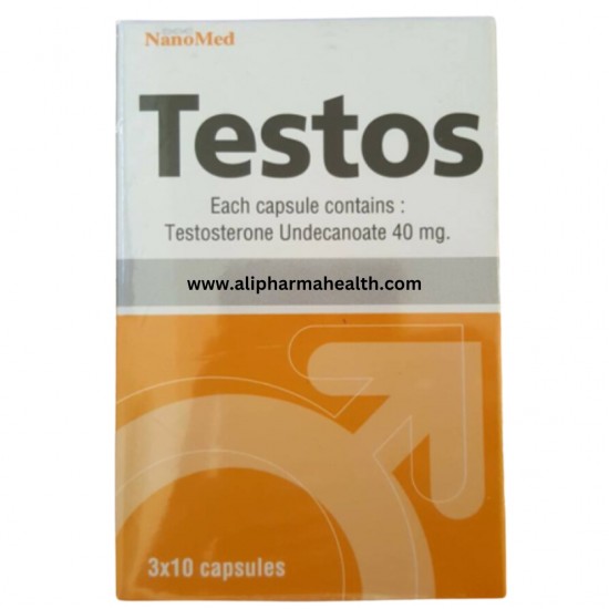 Testos 40 mg (30 gel capsules)- 2 boxes 