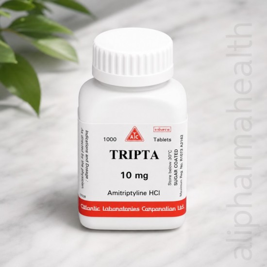 Tripta 10 mg (Amitriptyline) – Uses, Dosage, Side Effects & Sleep Support Tripta 10 mg (Amitriptyline) – Uses, Dosage, Side Effects & Sleep Support