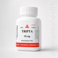 Tripta 10 mg (Amitriptyline) – Uses, Dosage, Side Effects & Sleep Support