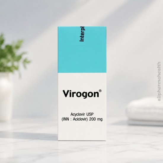 VIROGON Acyclovir 200mg | Antiviral Tablets for Herpes, Cold Sores & Shingles VIROGON Acyclovir 200mg | Antiviral Tablets for Herpes, Cold Sores & Shingles