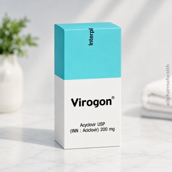 VIROGON Acyclovir 200mg | Antiviral Tablets for Herpes, Cold Sores & Shingles VIROGON Acyclovir 200mg | Antiviral Tablets for Herpes, Cold Sores & Shingles