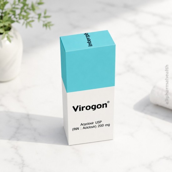 VIROGON Acyclovir 200mg | Antiviral Tablets for Herpes, Cold Sores & Shingles