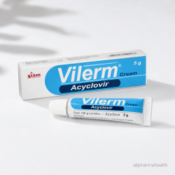 Vilerm Acyclovir 5% Cream 5 gm – Fast Cold Sore & Herpes Relief | Antiviral Skin Cream Vilerm Acyclovir 5% Cream 5 gm – Fast Cold Sore & Herpes Relief | Antiviral Skin Cream