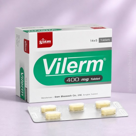 Vilerm Tablet 400mg (Acyclovir) | Herpes & Shingles Antiviral Treatment