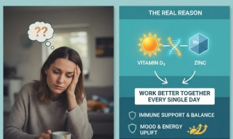 Feeling “Off” Lately? The Real Reason Vitamin D3 and Zinc Work Better Together Every Single Day
