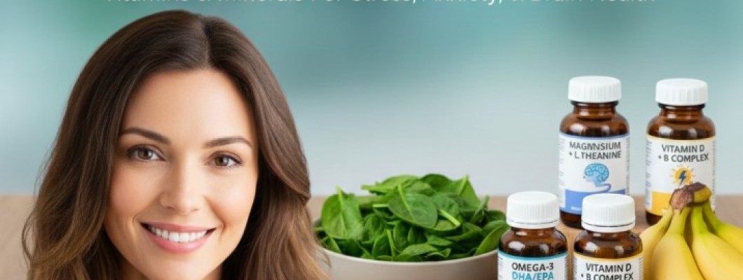 Vitamins and Minerals That Might Actually Help Your Mood (Stress, Anxiety, and Brain Stuff)