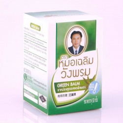 Wangphrom Thai Herbal Green Balm 50 g Wangphrom Thai Herbal Green Balm 50 g